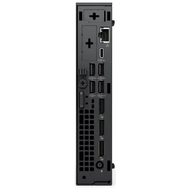 Alt view image 4 of 4 - Dell Pro Micro Plus QBM1250 Intel Core Ultra 7 265 2.4 GHz up to 5.30 GHz 32GB DDR5 1TB SSD Intel Graphics Windows 11 Pro Desktop, Black - PROQBMU732/1TB
