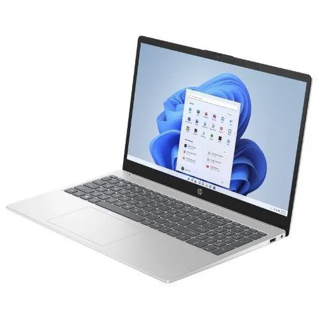 Alt view image 3 of 5 - HP fc0307dx 15.6" FHD IPS AMD Ryzen 7 5825U 2.0 GHz up to 4.5 GHz 16GB DDR4 1TB SSD AMD Radeon Windows 11 Home Laptop, Silver, Minor Scratches and Dents title - BM0A9UA