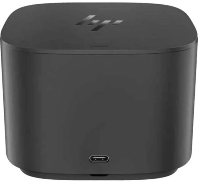 Alt view image 4 of 5 - HP Thunderbolt Dock G2 with Combo Cable compatible with Thunderbolt systems and USB Type-C systems with power and video system and supports 1 Gb of Ethernet, DisplayPort and VGA, Black - 3VL22AV