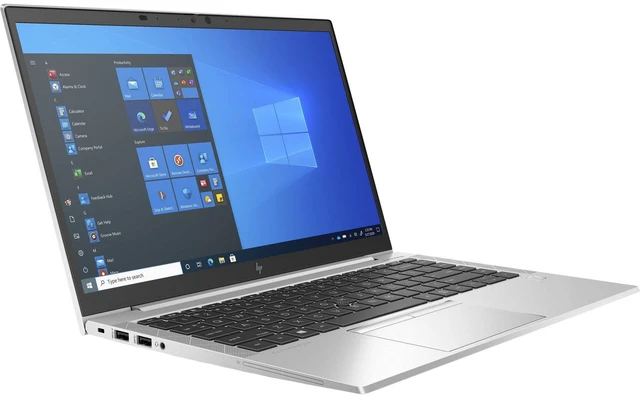 Alt view image 2 of 4 - HP EliteBook 845 G8 14" FHD AMD Ryzen 7 PRO 5850U 1.9 GHz up to 4.4 GHz 8 GB DDR4 256 GB SSD AMD Radeon Graphics Windows 11 Pro Laptop, Silver - 52X09UC-I030