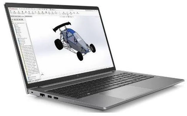 Alt view image 2 of 5 - HP ZBook Power G9 15.6" FHD Intel Core i7-12800H 2.4 GHz up to 4.8 GHz 32GB DDR5 512GB SSD NVIDIA RTX A1000 Windows 11 Pro Laptop, Gray, Minor Scratches and Dents - 78S38UC-I113