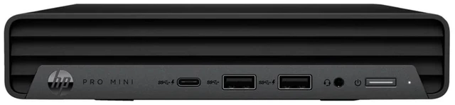Main image of HP Pro Mini 400 G9 Intel Core i5-12500T 2.0 GHz up to 4.4 GHz 16 GB DDR4 512 GB SSD Intel UHD 770 Graphics Windows 11 Pro Desktop, Black - 9P334AT-I010