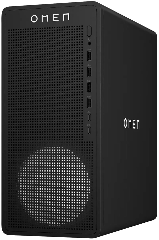 Alt view image 2 of 3 - HP OMEN 16L TG03-0000m AMD Ryzen 7 8700F 4.1 GHz up to 5.0 GHz 16 GB 1 TB SSD NVIDIA GeForce RTX 3050 Windows 11 Home Gaming Desktop, Black - A9UM5AV-V050