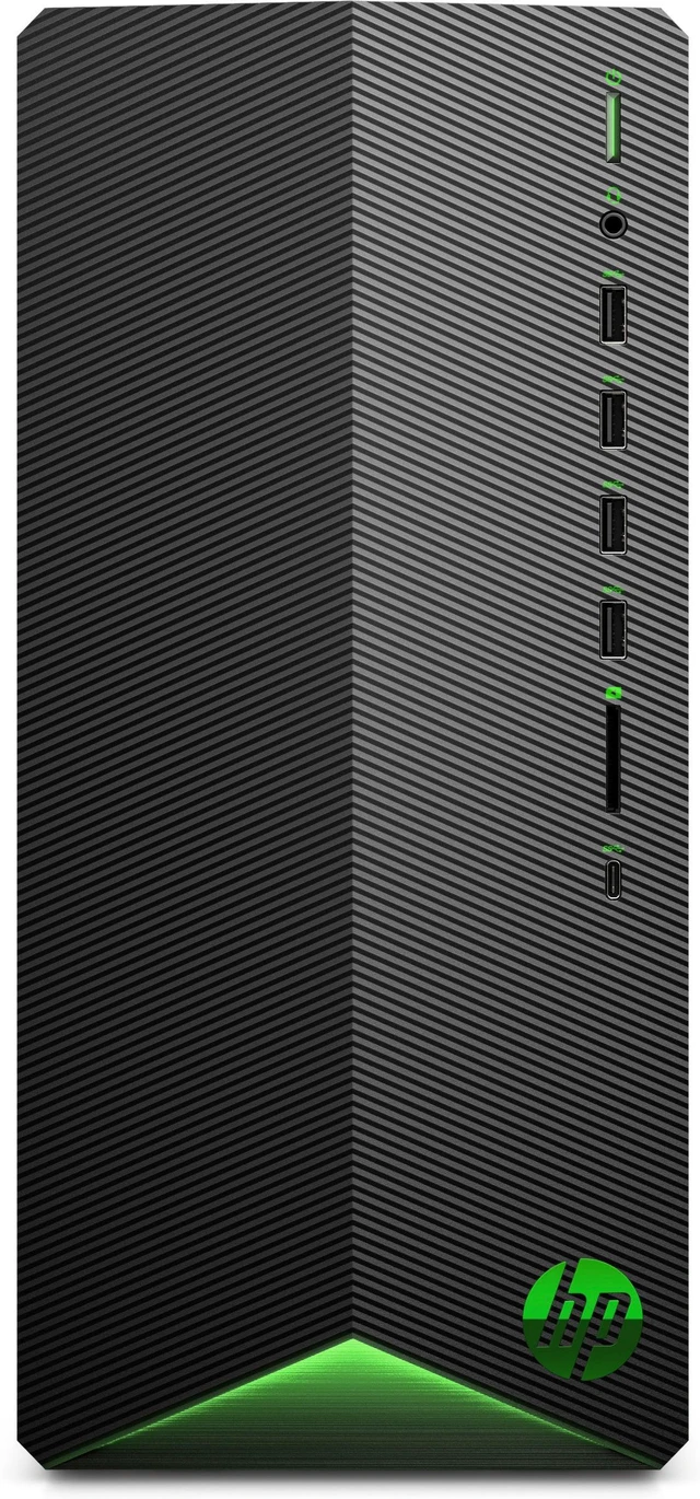 Main image of HP Pavilion TG01-0299 Intel Core i7-9700 3.0 GHz up to 4.7 GHz 16 GB DDR4 1 TB HDD+256 GB SSD NVIDIA GeForce GTX 1660 Graphics Windows 11 Home Gaming Desktop, Shadow Black - 6YR32AA