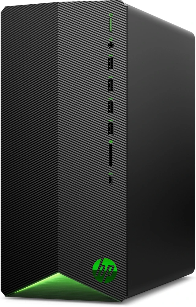 Alt view image 2 of 3 - HP Pavilion TG01-0299 Intel Core i7-9700 3.0 GHz up to 4.7 GHz 16 GB DDR4 1 TB HDD+256 GB SSD NVIDIA GeForce GTX 1660 Graphics Windows 11 Home Gaming Desktop, Shadow Black - 6YR32AA