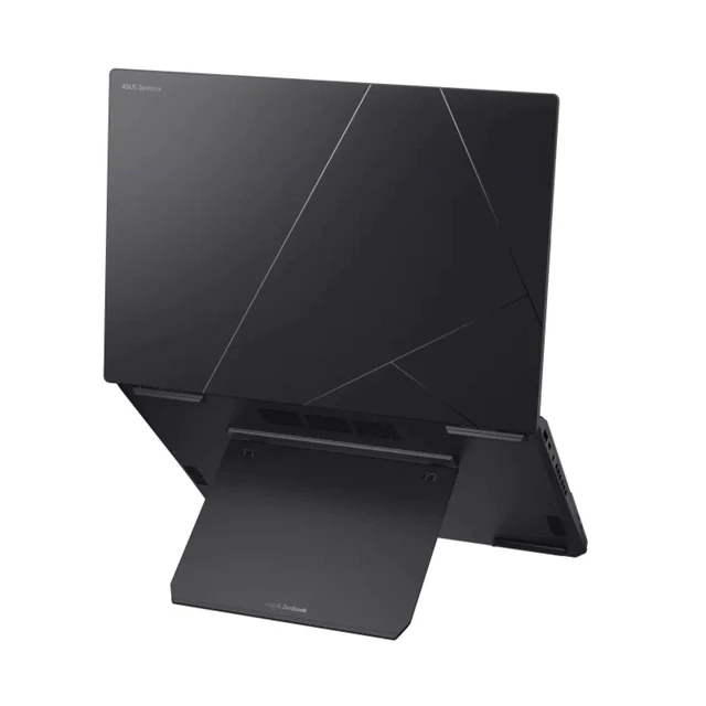 Alt view image 3 of 5 - ASUS Zenbook DUO 14" WUXGA Touchscreen Intel Ultra 9 285H 2.9 GHz up to 5.4 GHz 32GB 2TB SSD Intel Arc Graphics Windows 11 Home 2 in 1 Laptop, Inkwell Gray, Minor Scratches and Dents - UX8406CA-IS99T