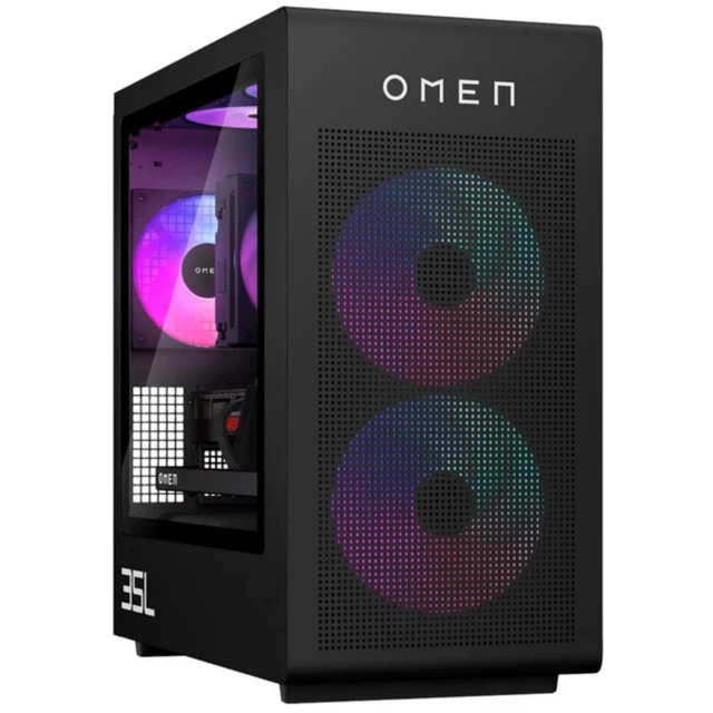 Alt view image 3 of 4 - HP OMEN 35L GT16-0000t Intel Core Ultra 7 265F 2.4 GHz up to 5.3 GHz Kingston FURY 32GB 1 TB SSD+2 TB SSD NVIDIA GeForce RTX 5060 Ti Windows 11 Home Gaming Desktop, Black - B4SU2AV-V071