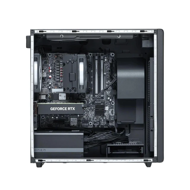 Alt view image 4 of 4 - HP OMEN 35L GT16-0000t Intel Core Ultra 7 265F 2.4 GHz up to 5.3 GHz Kingston FURY 32GB 1 TB SSD+2 TB SSD NVIDIA GeForce RTX 5060 Ti Windows 11 Home Gaming Desktop, Black - B4SU2AV-V071