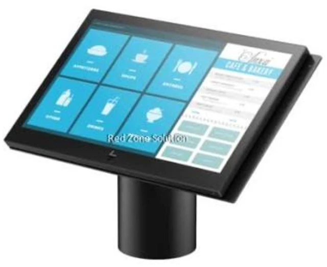 Alt view image 2 of 3 - HP Engage One All-in-One System 14" FHD Touchscreen Intel Core i5-7300U 2.6 GHz up to 3.5 GHz 8 GB DDR4 128 GB SSD Intel HD Graphics 620 Windows 10 Pro, Black - 1HH67AV-E020