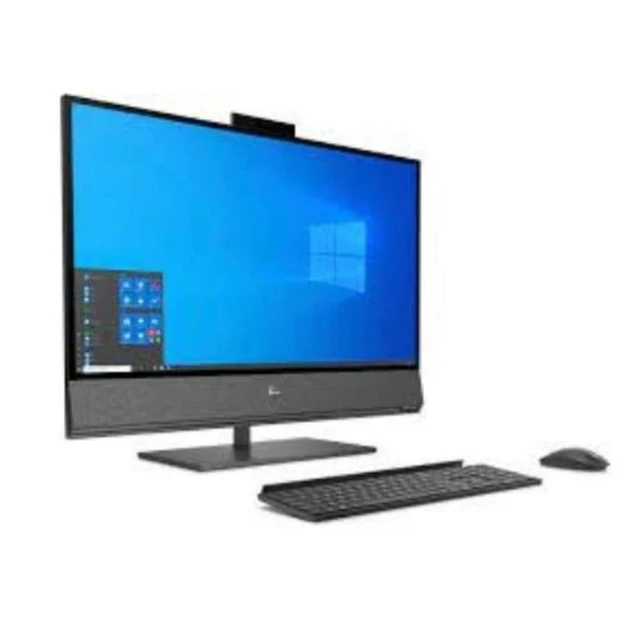 Alt view image 2 of 3 - HP ENVY 32-a1000i 31.5" 4K UHD Intel Core i7-10700 2.90 GHz up to 4.80 GHz 32GB DDR4 1TB SSD NVIDIA GeForce GTX 1650 Windows 11 Pro All-In-One Desktop, Grey, Minor Scratches and Dent - 7ZD68AV-E016