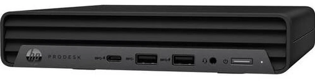 Alt view image 3 of 3 - HP ProDesk 600 G6 Mini Intel Core i7-10700T 2.0 GHz up to 4.5 GHz 8GB DDR4 128GB SSD Intel UHD 630 Windows 11 Pro Desktop, Black, Minor Scratches and Dents - 222J7UT