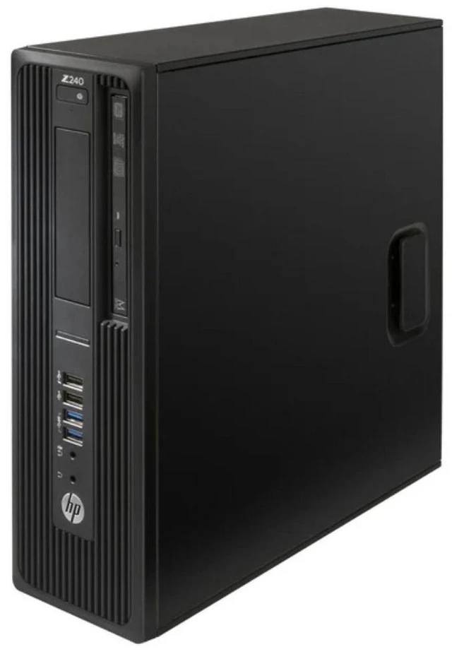 Alt view image 3 of 4 - HP Z2 410 SFF Workstation Intel Core i7-6700 3.40 GHz up to 4.00 GHz 8 GB DDR4 256 GB SSD Intel HD Graphics 530 Windows 11 Pro Desktop, Black, Minor Scratches and Dent - L8T14AV-E009
