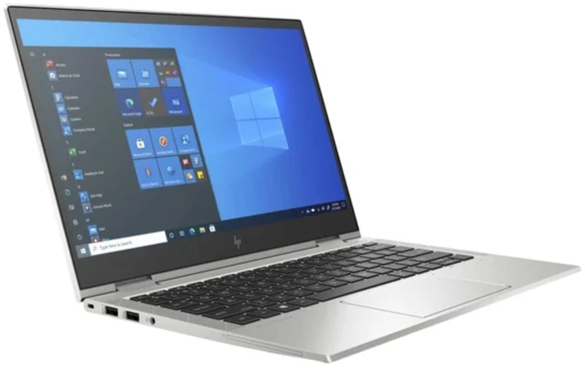 Alt view image 2 of 5 - HP EliteBook x360 13.3" FHD Touchscreen Intel Core i5-1145G7 2.6 GHz up to 4.4 GHz 16 GB DDR4 256 GB SSD Intel Iris Xe Graphics Windows 11 Pro Laptop, Silver, With minor scratches and dents - 5R3Q4UC