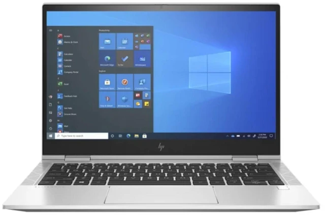 Main image of HP EliteBook x360 13.3" FHD Touchscreen Intel Core i5-1145G7 2.6 GHz up to 4.4 GHz 16 GB DDR4 256 GB SSD Intel Iris Xe Graphics Windows 11 Pro Laptop, Silver, With minor scratches and dents - 5R3Q4UC