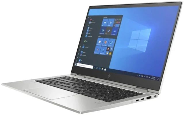 Alt view image 3 of 5 - HP EliteBook x360 13.3" FHD Touchscreen Intel Core i5-1145G7 2.6 GHz up to 4.4 GHz 16 GB DDR4 256 GB SSD Intel Iris Xe Graphics Windows 11 Pro Laptop, Silver, With minor scratches and dents - 5R3Q4UC