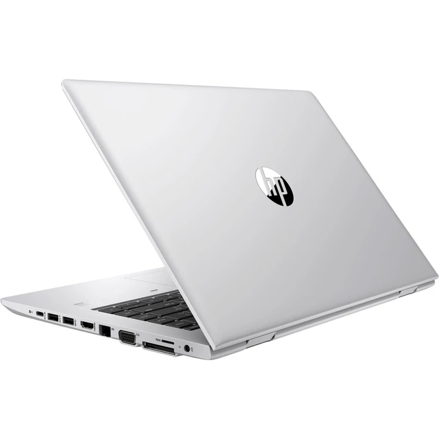 Alt view image 4 of 6 - HP ProBook 640 G5 14" FHD IPS Intel Core i5-8365U 1.6 GHz up to 4.1 GHz 16 GB DDR4 256GB SSD Intel UHD Graphics 620 Windows 11 Pro Laptop, Silver, With minor scratches and dents - 19V05UC-I070
