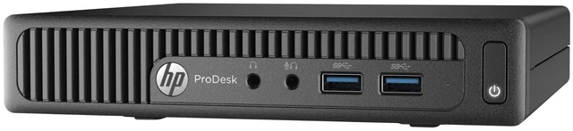 Alt view image 2 of 5 - HP ProDesk 400 G2 Intel Core i5 6500 3.20 GHz up to 3.60 GHz 8 GB DDR4 128 GB SSD Intel HD Graphics 530 Windows 11 Pro Mini Desktop, Black, Minor Scratches and Dent - M2V15AV-E010