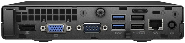 Alt view image 4 of 5 - HP ProDesk 400 G2 Intel Core i5 6500 3.20 GHz up to 3.60 GHz 8 GB DDR4 128 GB SSD Intel HD Graphics 530 Windows 11 Pro Mini Desktop, Black, Minor Scratches and Dent - M2V15AV-E010