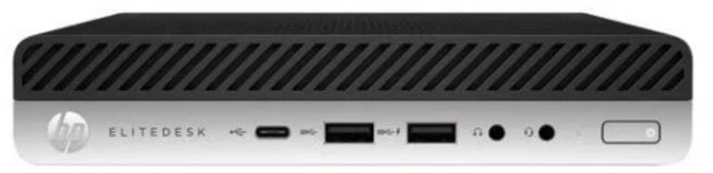 Main image of HP EliteDesk 705 G5 AMD Ryzen 5 PRO 3400GE 3.3 GHz up to 4 GHz 16 GB DDR4 256 GB SSD AMD Radeon Vega 11 Graphics Windows 10 Pro Mini Desktop, Black - 8MU26UT-E009