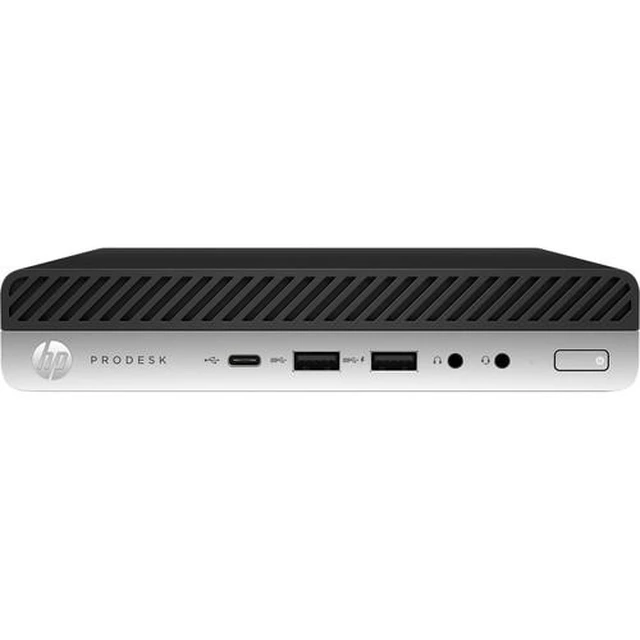 Alt view image 2 of 4 - HP ProDesk 600 G3 Mini Intel Core i5-6500T 2.5 GHz up to 3.1 GHz 4GB DDR4 500GB HDD Intel HD Graphics 530 Windows 10 Pro Desktop, Black - 1FY61UT-E010