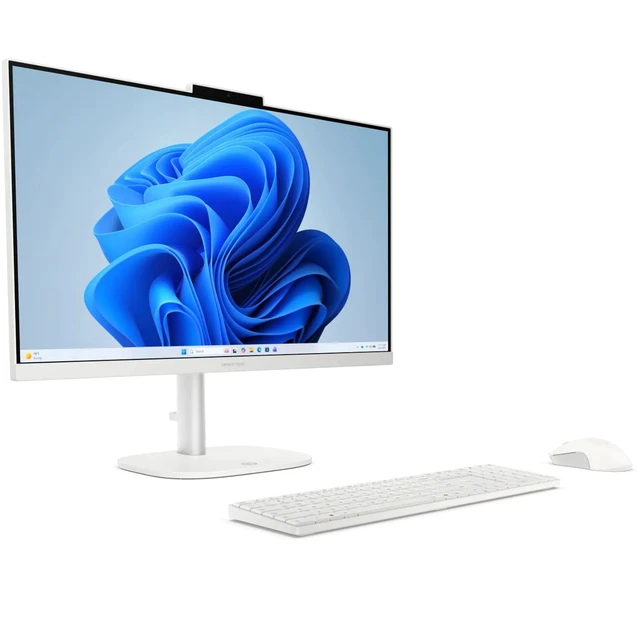 Alt view image 3 of 6 - HP OmniStudio 24-cv0000m 23.8" FHD IPS AMD Ryzen 3 30 2.4 GHz up to 4.1 GHz 8GB RAM 256GB SSD AMD Radeon Windows 11 Home All-in-One Desktop, White - C0TY8AV-V020