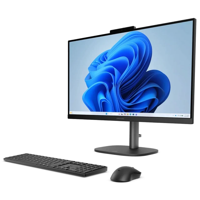 Alt view image 2 of 4 - HP 24-CY0100T 23.8" FHD IPS Intel Core Ultra 5 322 2.5 GHz up to 4.4 GHz 16GB DDR5 512GB SSD Intel Graphics Windows 11 Home All-in-One Desktop, Black - C0UG4AV-V010