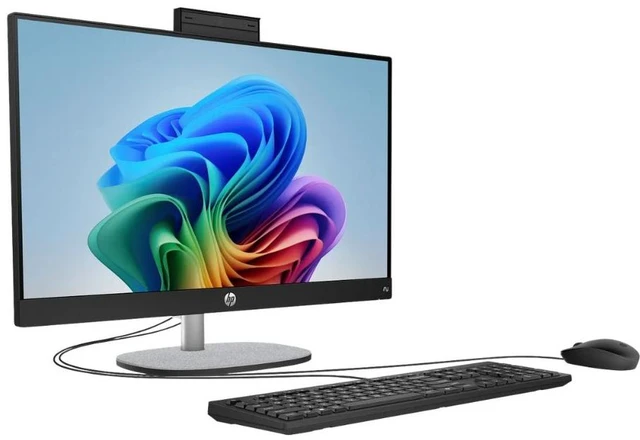 Alt view image 2 of 4 - HP 24-cr2000t 23.8" FHD Touchscreen Intel Core Ultra 5 225U 1.5 GHz up to 4.8 GHz 16GB 512 GB SSD Intel UHD Graphics Windows 11 Home All-in-One Desktop, Black - AQ7K3AV-V069