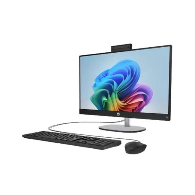 Alt view image 2 of 4 - HP 24-CR2000T 23.8" FHD IPS Intel Core Ultra 5 225U 1.5 GHz up to 4.8 GHz 16GB DDR5 512GB SSD Intel Graphics Windows 11 Home All-in-One Desktop, Black - AQ7K3AV-V059