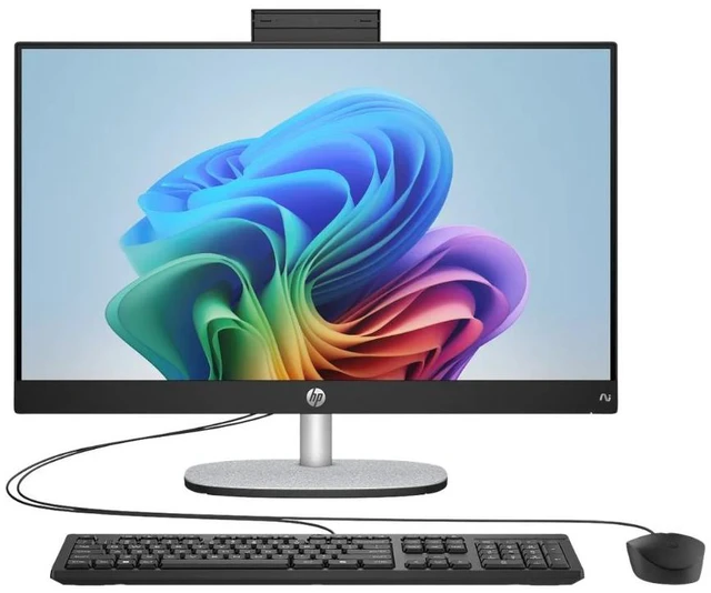 Main image of HP 24-cr2000t 23.8" FHD Touchscreen Intel Core Ultra 5 225U 1.5 GHz up to 4.8 GHz 16GB 512 GB SSD Intel UHD Graphics Windows 11 Home All-in-One Desktop, Black - AQ7K3AV-V069