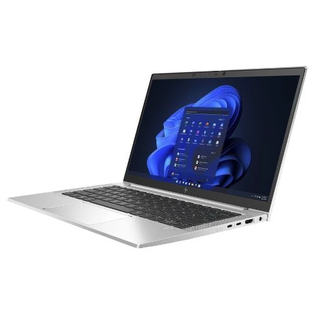 Alt view image 2 of 5 - HP EliteBook 830 G8 13.3" FHD IPS Touch Intel Core i7-1185G7 3.0 GHz up to 4.8 GHz 32GB DDR4 256GB SSD Intel Iris Xe Windows 11 Pro Laptop, Silver - 65N10UP-I038