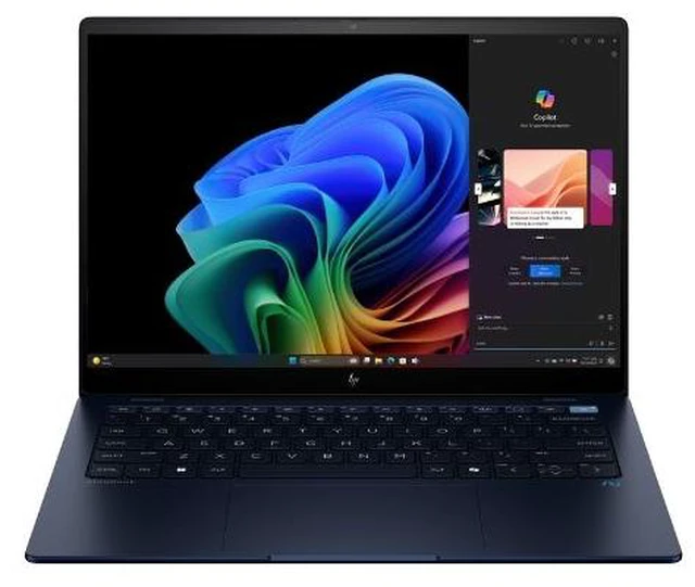 Main image of HP EliteBook Ultra G1q 14" 2.2K Touch Snapdragon X Elite X1E78100 3.4 GHz 16GB 512GB SSD Qualcomm Oryon Windows 11 Pro Laptop, Blue Minor Scratches and Dents - 9S9Y7AV-I009