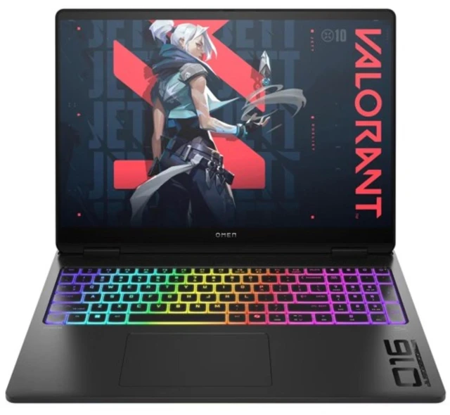 Main image of HP OMEN MAX 16-ah0020ca 16" FHD+ Intel Ultra 7 255HX 2.4 GHz up to 5.2 GHz 32GB 1TB SSD RTX 5070 Windows 11 Home Gaming Laptop, Black