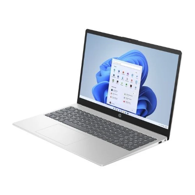 Alt view image 3 of 4 - HP 15-fd0123dx 15.6" Intel Core i3-1315U 1.2 GHz up to 4.5 GHz 64GB DDR4 256GB SSD Intel UHD Windows 11 Home Laptop, Silver, Minor Scratches and Dents - B4HN7UA-I040