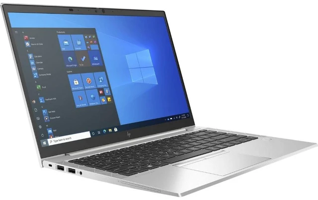 Alt view image 2 of 4 - HP EliteBook 845 G8 14" FHD AMD Ryzen 5 PRO 5650U 2.3 GHz up to 4.2 GHz 8 GB DDR4 256 GB SSD AMD Radeon Graphics Windows 11 Pro Laptop, Silver, Minor Scratches and Dent - 5R6C2UC-I081