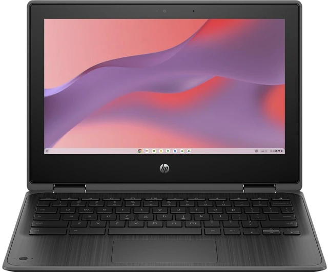 Main image of HP Fortis x360 G3 J Chromebook 11.6" Touchscreen Intel Celeron N4500 1.1 GHz up to 2.8 GHz 4 GB 32 GB eMMC Intel UHD Graphics ChromeOS, Black - 7L2Z9UT-I010