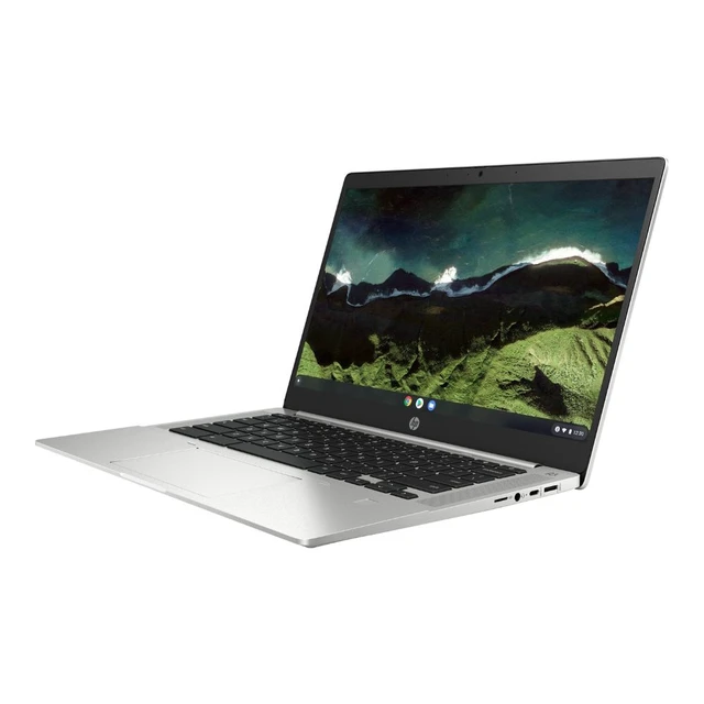 Alt view image 2 of 6 - HP Pro c640 G2 Chromebook Enterprise 14" FHD Intel Core i5-1145G7 2.6 GHz up to 4.4 GHz 8 GB DDR4 64 GB eMMC Intel Iris Xe Graphics Chrome OS, Pike Silver Aluminum - 4Q5B1AW-I010