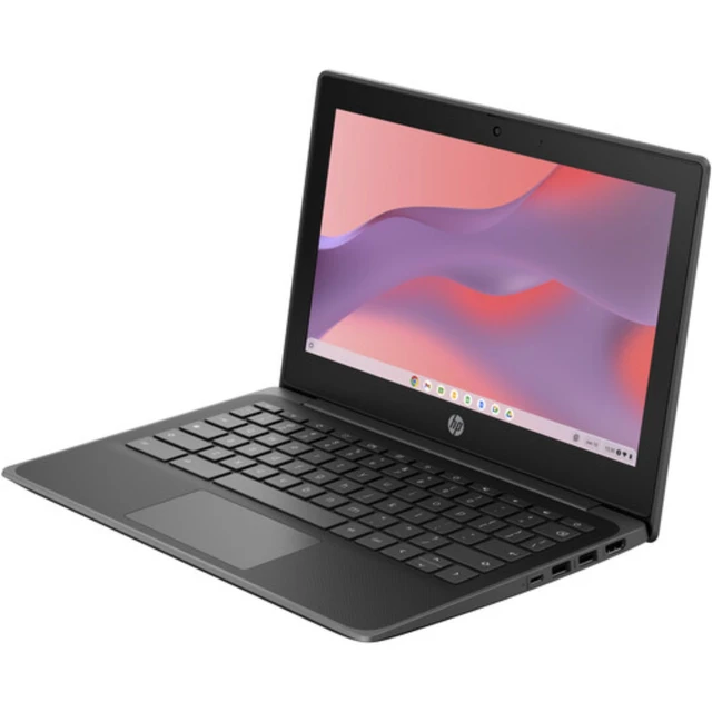 Alt view image 3 of 5 - HP Fortis G1i Chromebook 11.6" Touch Intel N150 0.8 GHz up to 3.6 GHz 8GB RAM 128GB SSD Intel UHD Graphics ChromeOS, Black - B69SKUT-I010