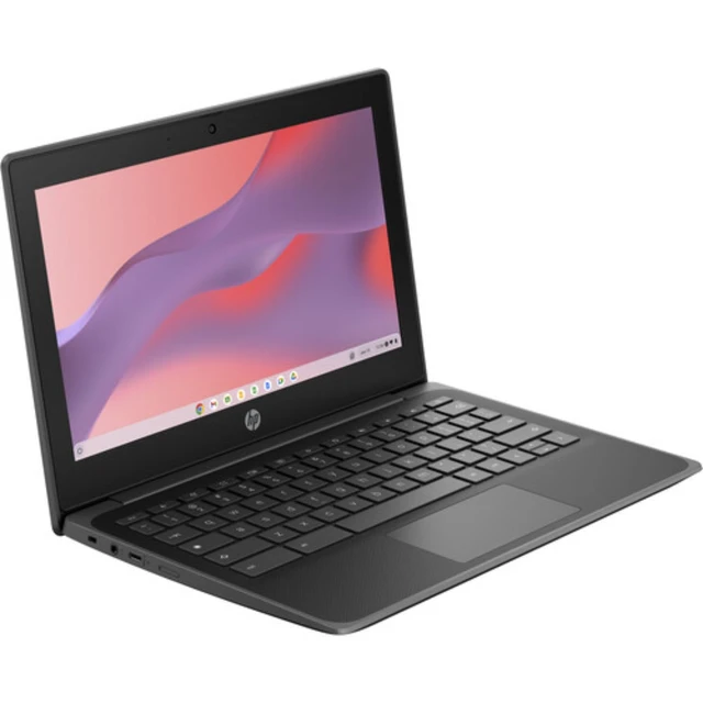 Alt view image 2 of 6 - HP Fortis 11 G10 Chromebook 11.6" Intel Processor N100 0.7 GHz up to 3.4 GHz 8GB RAM 64GB eMMC Intel UHD Graphics ChromeOS, Black - 9R3B5UT-I010