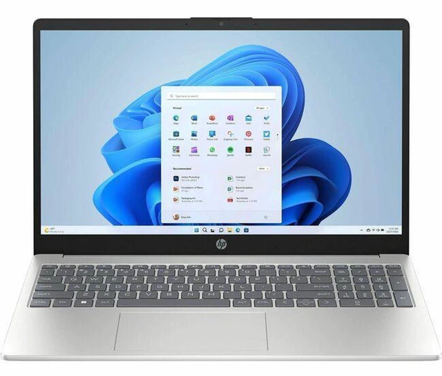 Main image of HP 15-fd0000 15.6" Intel Core i5-1334U 3.40 GHz up to 4.6 GHz 8 GB DDR4 256 GB SSD Intel UHD Graphics Windows 11 Home Laptop, Silver - B1PU2AV-I181
