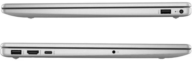 Alt view image 4 of 5 - HP 15-fc0146dx 15.6" FHD Touch AMD Ryzen 5 7520U 2.8 GHz up to 4.3 GHz 8GB RAM 512GB SSD AMD Radeon Windows 11 Home Laptop, Silver, Minor Scratches and Dents - C0CL9UA
