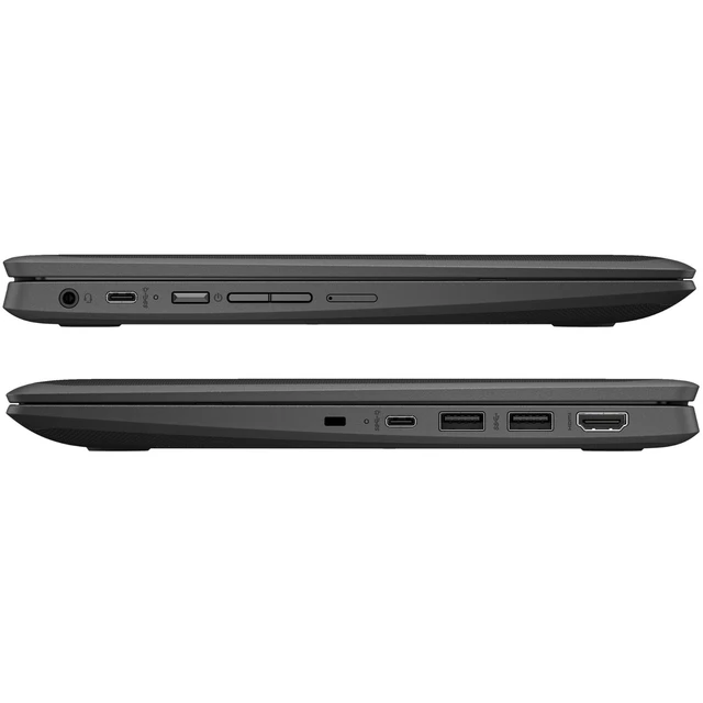 Alt view image 5 of 5 - HP Fortis x360 G5 Chromebook 11.6" Touch Intel Processor N100 0.8 GHz up to 3.4 GHz 4GB RAM 32GB eMMC Intel UHD Graphics ChromeOS, Black - 9R395UT-I010