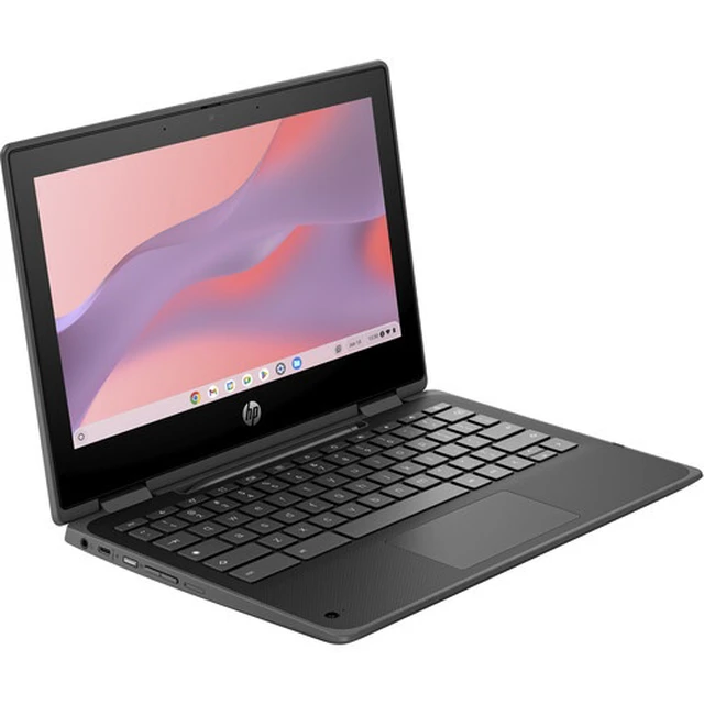 Alt view image 3 of 6 - HP Fortis x360 G5 Chromebook 11.6" Intel Processor N100 0.8 GHz up to 3.4 GHz 8GB RAM 64GB eMMC Intel UHD Graphics ChromeOS, Black - A12VHUT-I020