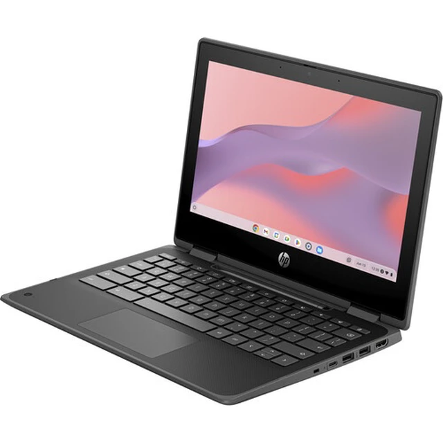 Alt view image 4 of 6 - HP Fortis x360 G5 Chromebook 11.6" Intel Processor N100 0.8 GHz up to 3.4 GHz 8GB RAM 64GB eMMC Intel UHD Graphics ChromeOS, Black - A12VHUT-I020