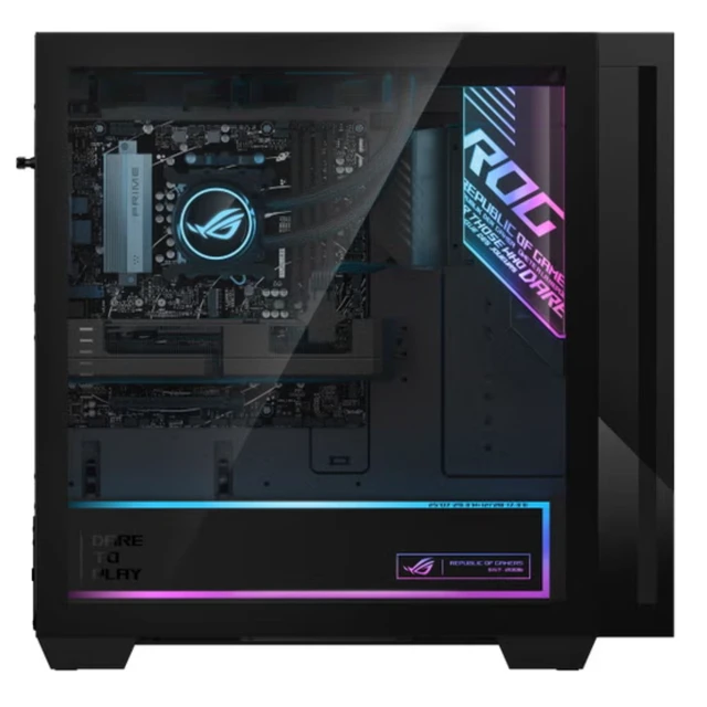 Alt view image 4 of 6 - ASUS ROG GM700 58L AMD Ryzen 7 8700F 4.1 GHz up to 5.0 GHz 32GB DDR5 1TB SSD NVIDIA GeForce RTX 5060 DUAL Windows 11 Home Gaming Desktop, Black - GM700TZ-IB766