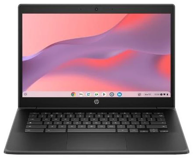 Main image of HP Fortis G11 Chromebook 14" Intel N100 0.7 GHz up to 3.4 GHz 8GB 64GB eMMC Intel UHD ChromeOS, Black, Minor Scratches and Dents - 9R391UT-I020