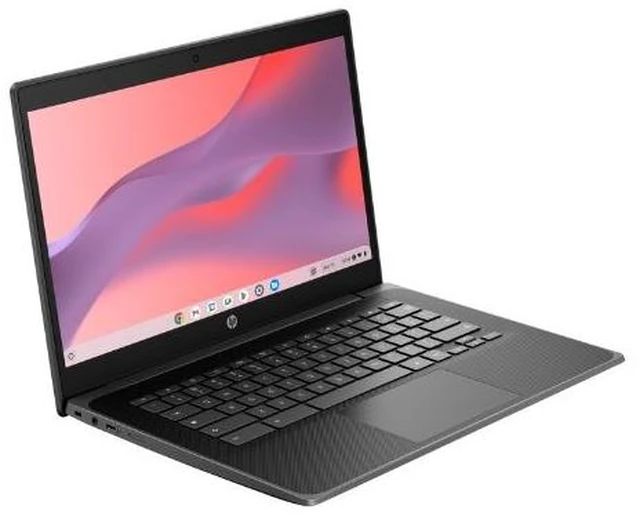 Alt view image 3 of 5 - HP Fortis G11 Chromebook 14" Intel N100 0.7 GHz up to 3.4 GHz 8GB 64GB eMMC Intel UHD ChromeOS, Black, Minor Scratches and Dents - 9R391UT-I020