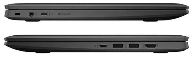 Alt view image 5 of 5 - HP Fortis G11 Chromebook 14" Intel N100 0.7 GHz up to 3.4 GHz 8GB 64GB eMMC Intel UHD ChromeOS, Black, Minor Scratches and Dents - 9R391UT-I020