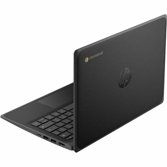 Alt view image 4 of 5 - HP Fortis G10 Chromebook 11.6" Intel N100 0.8 GHz up to 3.4 GHz 8 GB 64 GB eMMC Intel UHD Graphics ChromeOS, Black, Minor Scratches and Dent - 9R3B5UT-I011