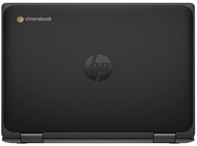 Alt view image 6 of 6 - HP Fortis Flip G1i Chromebook Enterprise 11.6" Intel N150 0.8 GHz 8GB RAM 128GB UFS Intel UHD Graphics ChromeOS, Black, Minor Scratches and Dents - B6AX6UT-I010