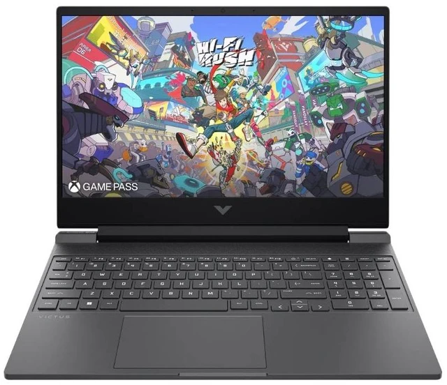 Main image of HP Victus 15-fa2047nr 15.6" FHD IPS Intel Core i5-13420H 2.1 GHz 16GB DDR5 1TB SSD NVIDIA GeForce RTX 4050 Windows 11 Home Gaming Laptop, Mica Silver, Minor Scratches and Dents